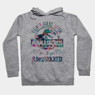 Don't Mess With Mamasaurus You'll Get Jurasskicked Hoodie